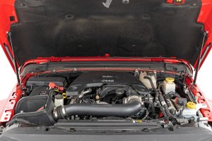 Jeep Wrangler Hood Struts - Front - Rough Country - Hydraulic - '18-'23